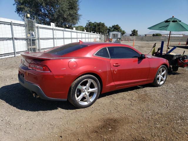 2G1FC1E35E9268638 - 2014 CHEVROLET CAMARO LT RED photo 3