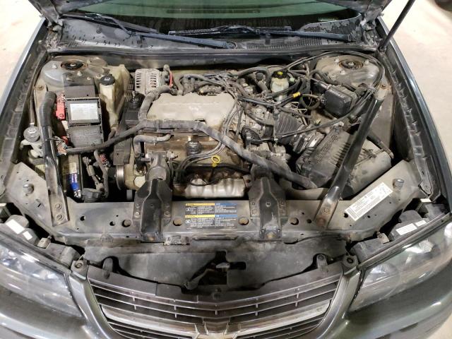 2G1WF52E459214722 - 2005 CHEVROLET IMPALA GRAY photo 11