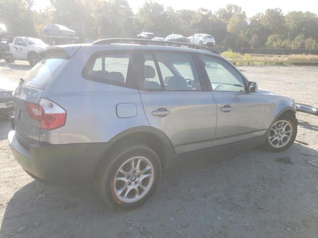 WBXPA73445WA78617 - 2005 BMW X3 2.5I GRAY photo 3