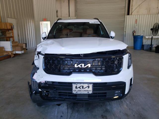 5XYP5DGC6RG420246 - 2024 KIA TELLURIDE SX WHITE photo 5