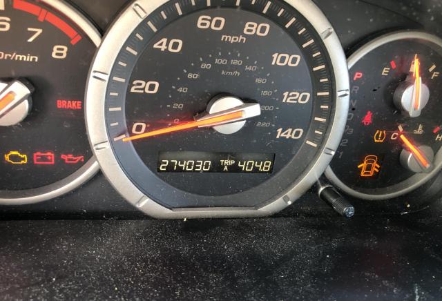 2HKYF18697H532313 - 2007 HONDA PILOT EXL MAROON photo 8