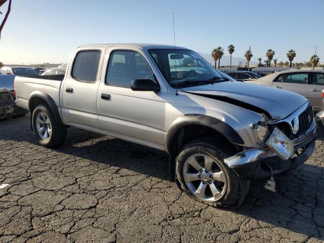 5TEGM92N72Z092310 - 2002 TOYOTA TACOMA DOUBLE CAB PRERUNNER GRAY photo 4