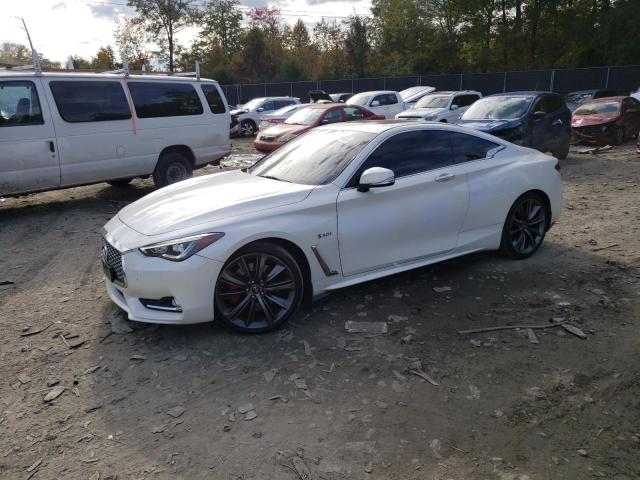 JN1FV7EL6JM631338 - 2018 INFINITI Q60 RED SPORT 400 WHITE photo 1