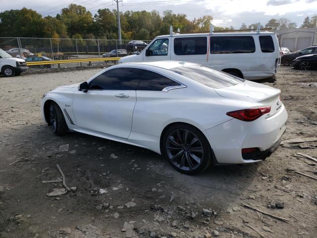 JN1FV7EL6JM631338 - 2018 INFINITI Q60 RED SPORT 400 WHITE photo 2