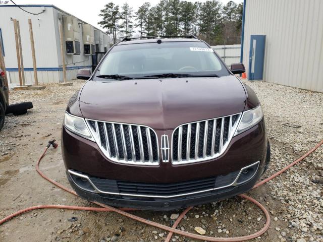 2LMDJ6JK6CBL14871 - 2012 LINCOLN MKX BURGUNDY photo 5