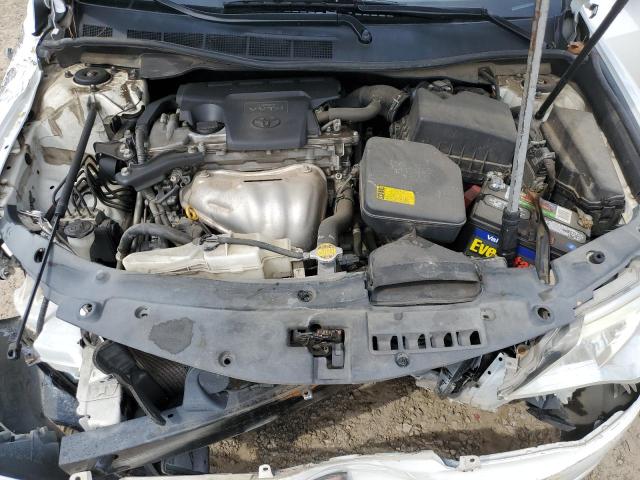 4T1BF1FK5CU505241 - 2012 TOYOTA CAMRY BASE WHITE photo 11