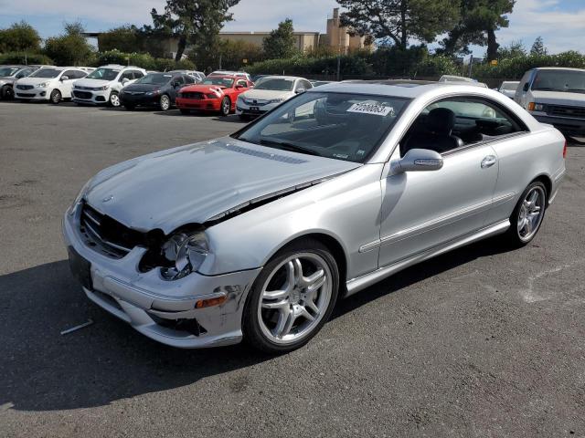 WDBTJ72H09F265192 - 2009 MERCEDES-BENZ CLK 550 SILVER photo 1