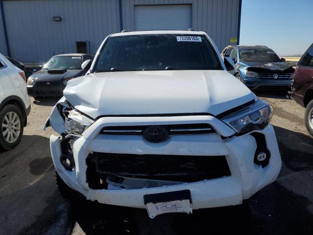 JTENU5JR8M5885718 - 2021 TOYOTA 4RUNNER SR5/SR5 PREMIUM თეთრი ფოტო 5