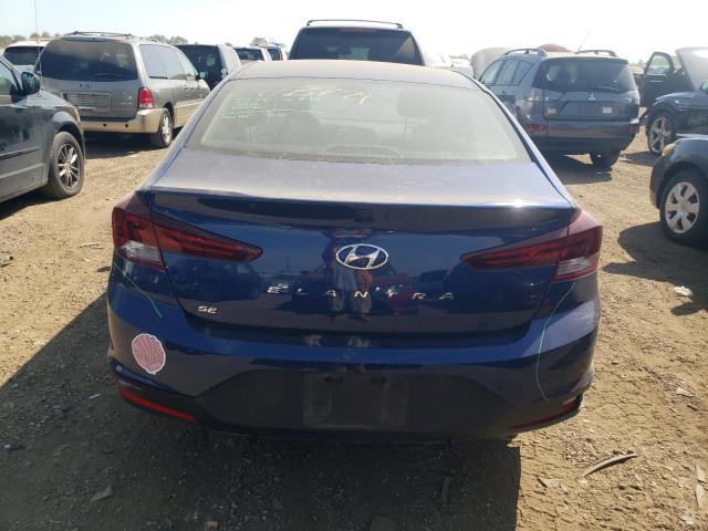 5NPD74LF4LH608017 - 2020 HYUNDAI ELANTRA SE BLUE photo 6