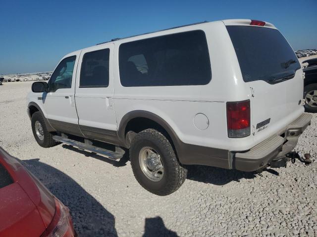 1FMSU45P24EC47888 - 2004 FORD EXCURSION EDDIE BAUER WHITE photo 2