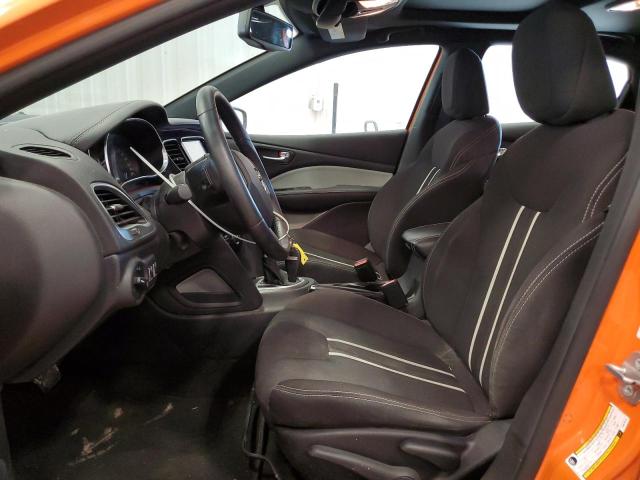 1C3CDFBB5ED670019 - 2014 DODGE DART SXT ORANGE photo 7