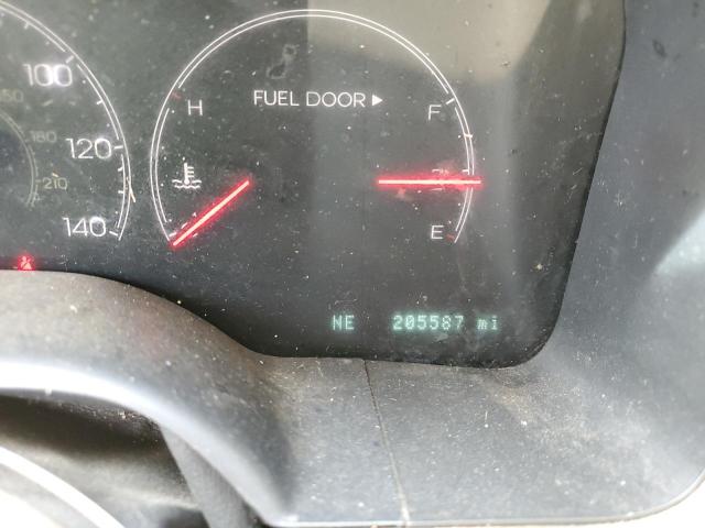 5LMEU68H25ZJ31319 - 2005 LINCOLN AVIATOR 黑色 照片 9