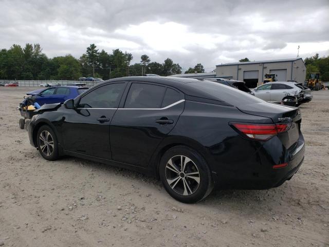 3N1AB8CV1NY298045 - 2022 NISSAN SENTRA SV BLACK photo 2