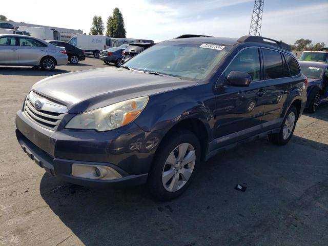 4S4BRBGC5B3345306 - 2011 SUBARU OUTBACK 2.5I PREMIUM GRAY photo 1