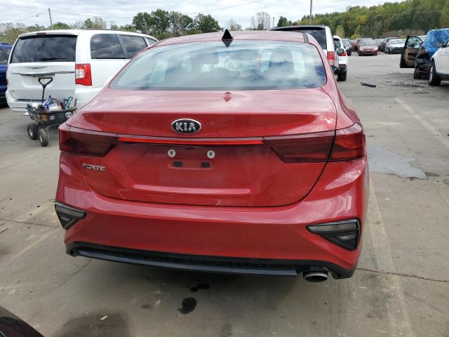 3KPF24AD7ME338201 - 2021 KIA FORTE FE RED photo 6