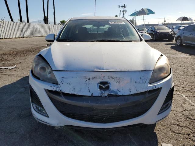 JM1BL1H6XA1302244 - 2010 MAZDA 3 S WHITE photo 5