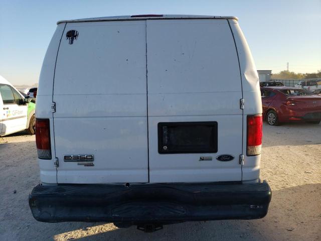 1FTSS3EL3CDA81709 - 2012 FORD ECONOLINE E350 SUPER DUTY VAN WHITE photo 6