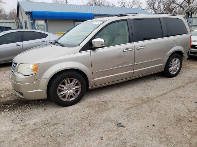 2A8HR64X08R622045 - 2008 CHRYSLER TOWN & COU LIMITED TAN photo 1