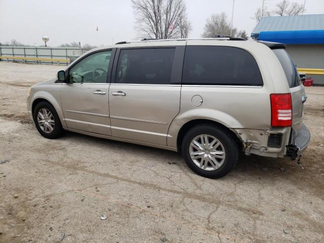 2A8HR64X08R622045 - 2008 CHRYSLER TOWN & COU LIMITED TAN photo 2