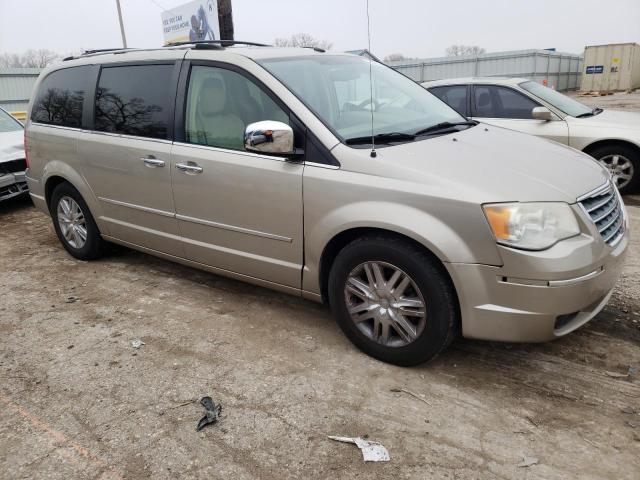 2A8HR64X08R622045 - 2008 CHRYSLER TOWN & COU LIMITED TAN photo 4