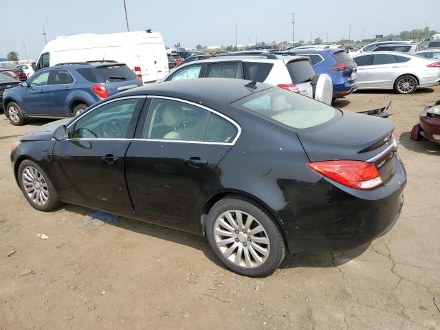 2G4GR5EK7C9115809 - 2012 BUICK REGAL BLACK photo 2