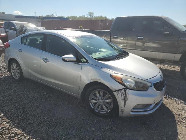 KNAFX4A88F5333279 - 2015 KIA FORTE EX SILVER photo 4