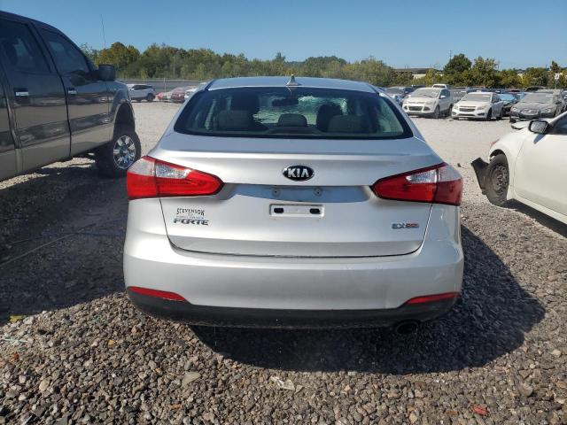 KNAFX4A88F5333279 - 2015 KIA FORTE EX SILVER photo 6