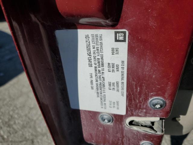 1G1ZT62875F134120 - 2005 CHEVROLET MALIBU MAXX LS 红色 照片 12