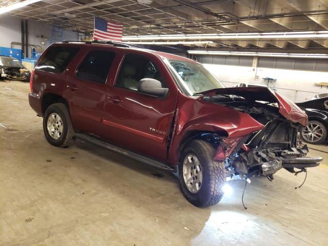 1GNUKBE02AR134724 - 2010 CHEVROLET TAHOE K1500 LT BURGUNDY photo 4