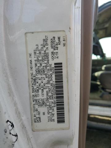 5TBRT34162S256817 - 2002 TOYOTA TUNDRA ACCESS CAB თეთრი ფოტო 12