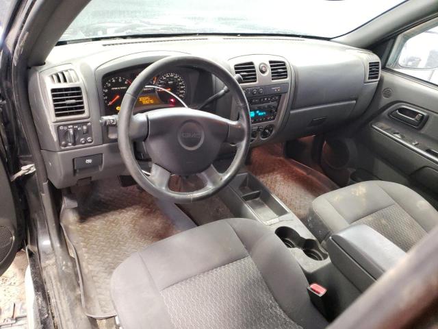 1GTDT146368221700 - 2006 GMC CANYON BLACK photo 8