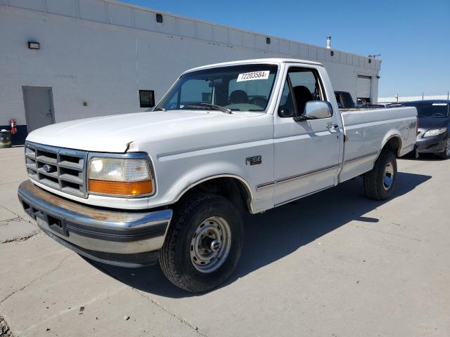 1FTEF14H6TLB73809 - 1996 FORD F150 WHITE photo 1