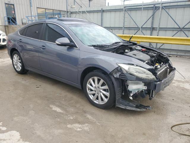 1YVHZ8CHXB5M03718 - 2011 MAZDA 6 I GRAY photo 4