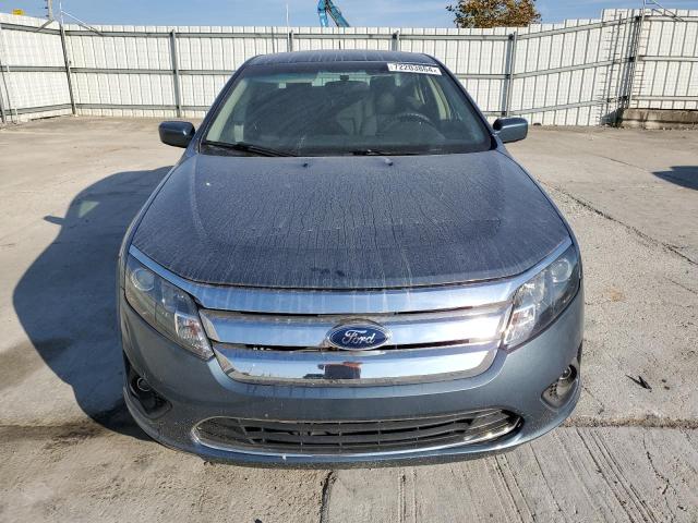 3FAHP0HA4CR217007 - 2012 FORD FUSION SE BLUE photo 5