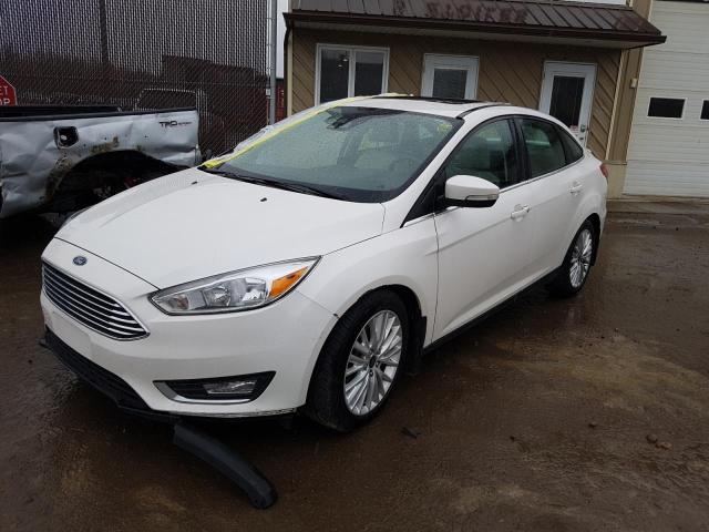 1FADP3J27JL273845 - 2018 FORD FOCUS TITANIUM WHITE photo 1