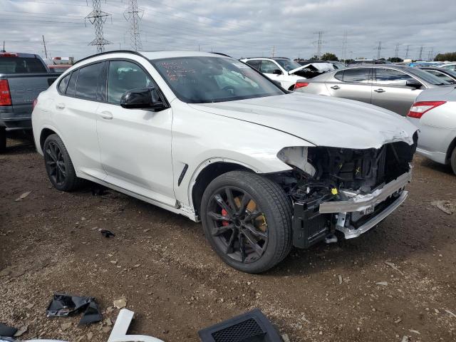 5UX43DT07P9N51574 - 2023 BMW X4 M40I WHITE photo 4