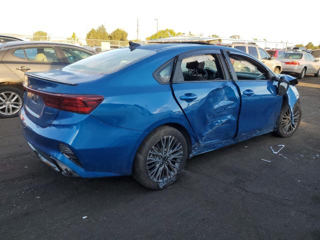 3KPF54ADXPE531163 - 2023 KIA FORTE GT LINE BLUE photo 3