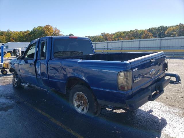 1FTYR44U77PA39294 - 2007 FORD RANGER SUPER CAB BLUE photo 2