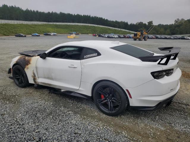 1G1FJ1R63K0157912 - 2019 CHEVROLET CAMARO ZL1 WHITE photo 2