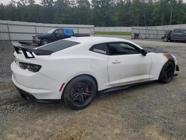 1G1FJ1R63K0157912 - 2019 CHEVROLET CAMARO ZL1 WHITE photo 3