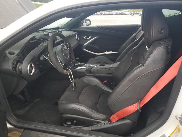 1G1FJ1R63K0157912 - 2019 CHEVROLET CAMARO ZL1 WHITE photo 7