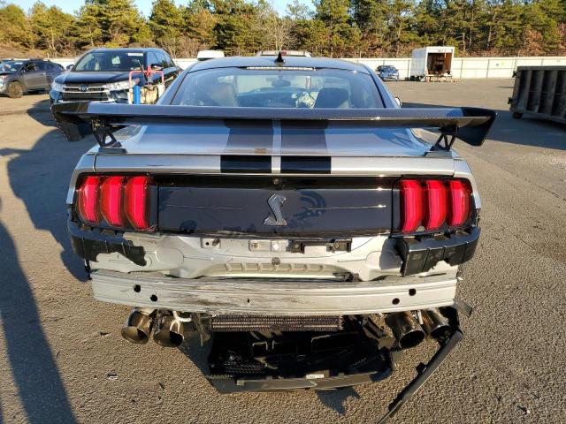 1FA6P8SJXN5501505 - 2022 FORD MUSTANG SHELBY GT500 SILVER photo 6
