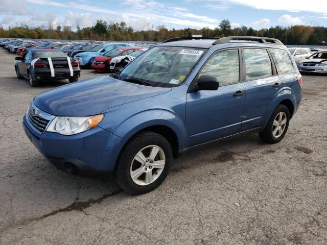 JF2SH6BC2AH795598 - 2010 SUBARU FORESTER XS Bleu photo 1