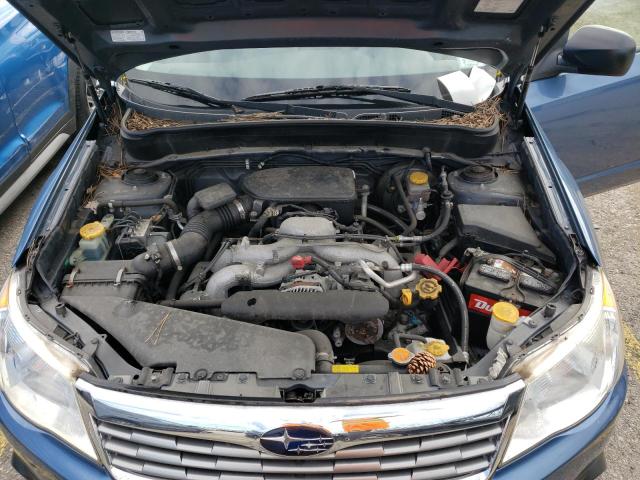 JF2SH6BC2AH795598 - 2010 SUBARU FORESTER XS Bleu photo 11