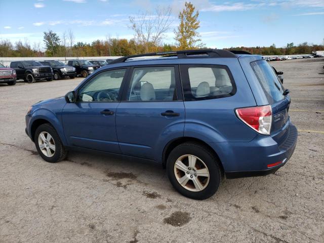 JF2SH6BC2AH795598 - 2010 SUBARU FORESTER XS Bleu photo 2