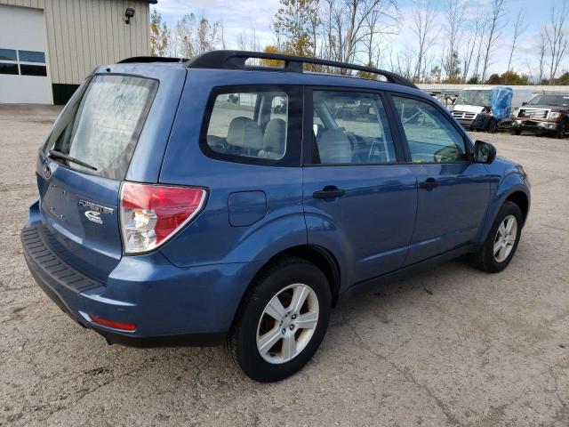JF2SH6BC2AH795598 - 2010 SUBARU FORESTER XS Bleu photo 3