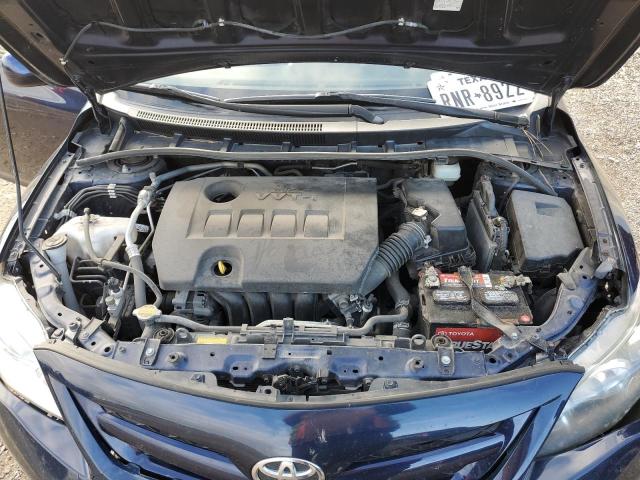 JTDBU4EEXDJ116783 - 2013 TOYOTA COROLLA BASE 蓝色 照片 11