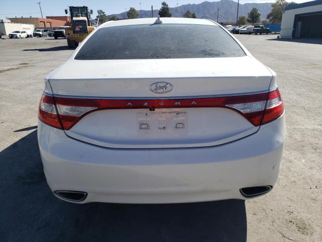 KMHFG4JG3DA225761 - 2013 HYUNDAI AZERA WHITE photo 6