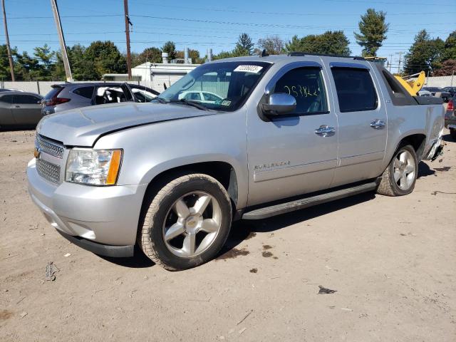 3GNVKGE07AG118049 - 2010 CHEVROLET AVALANCHE LTZ SILVER photo 1