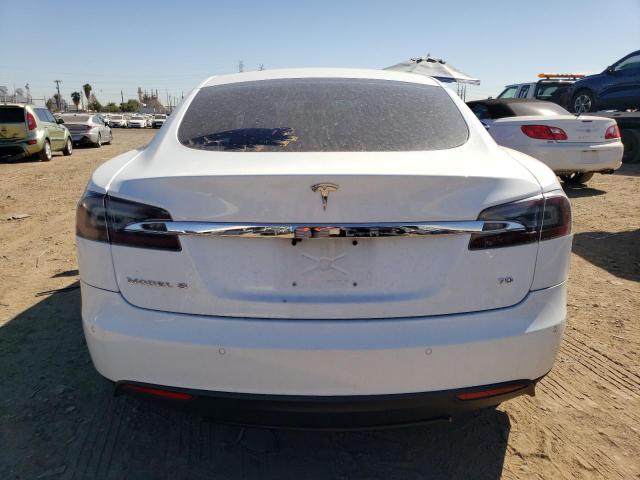 5YJSA1E16GF132768 - 2016 TESLA MODEL S WHITE photo 6